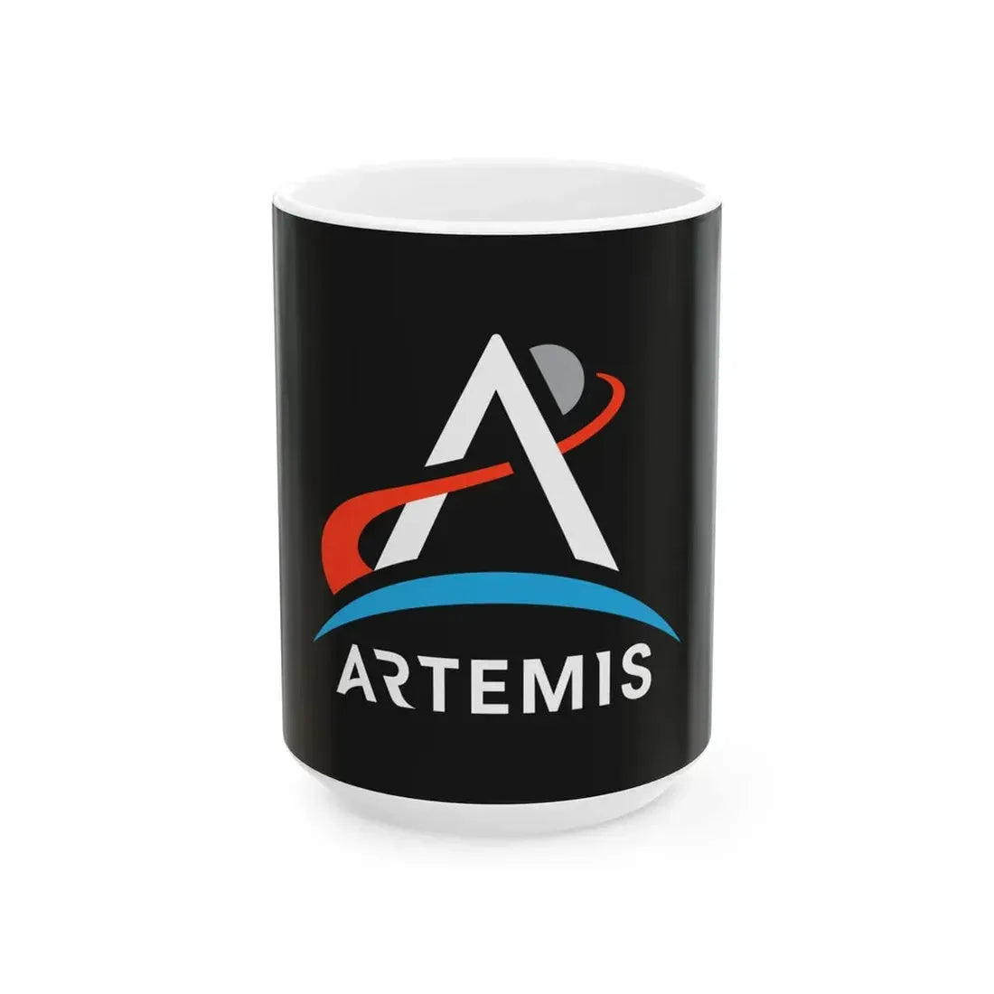 Flag of the Artemis program (United States) White Coffee Mug 15oz - Go Mug Yourself