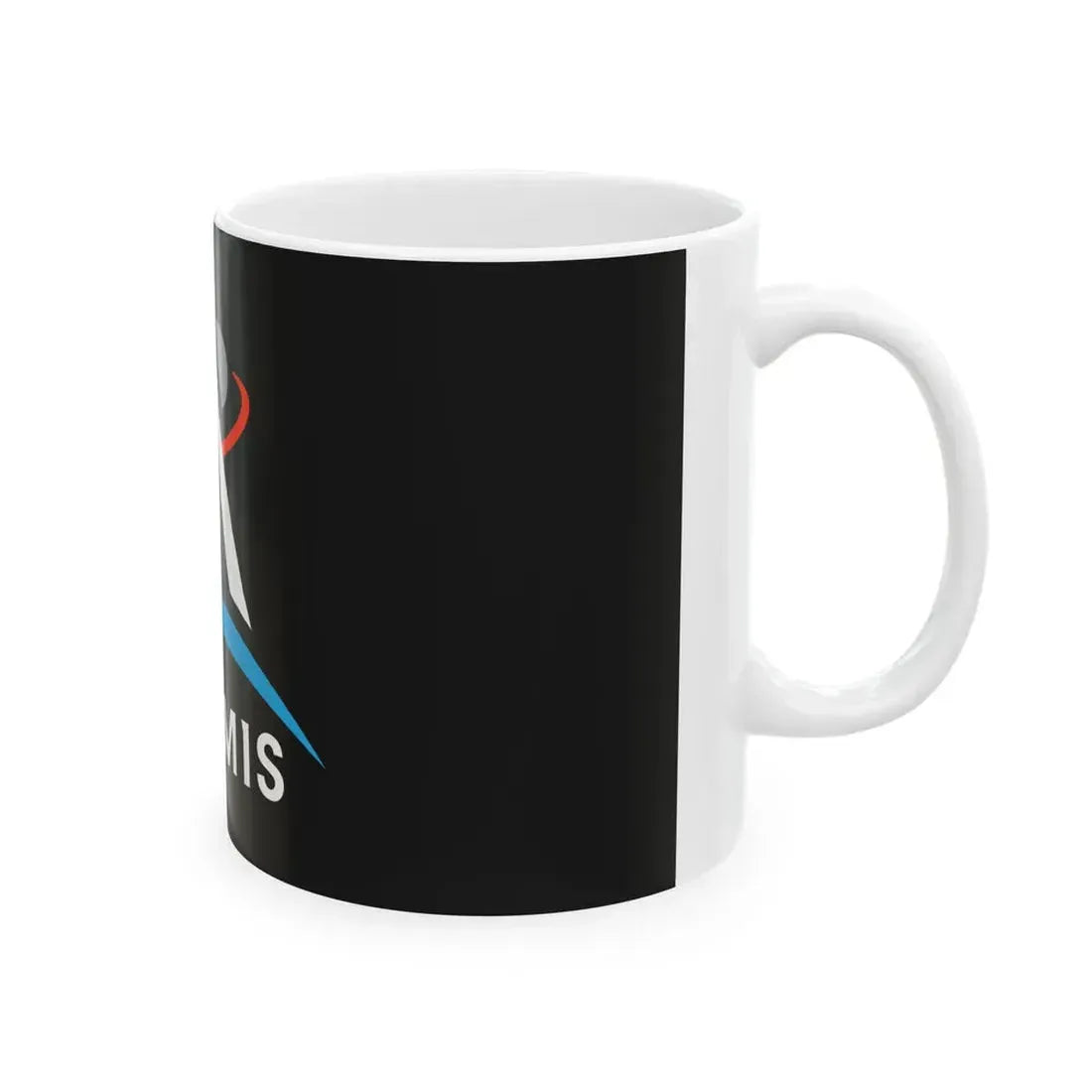Flag of the Artemis program (United States) White Coffee Mug - Go Mug Yourself