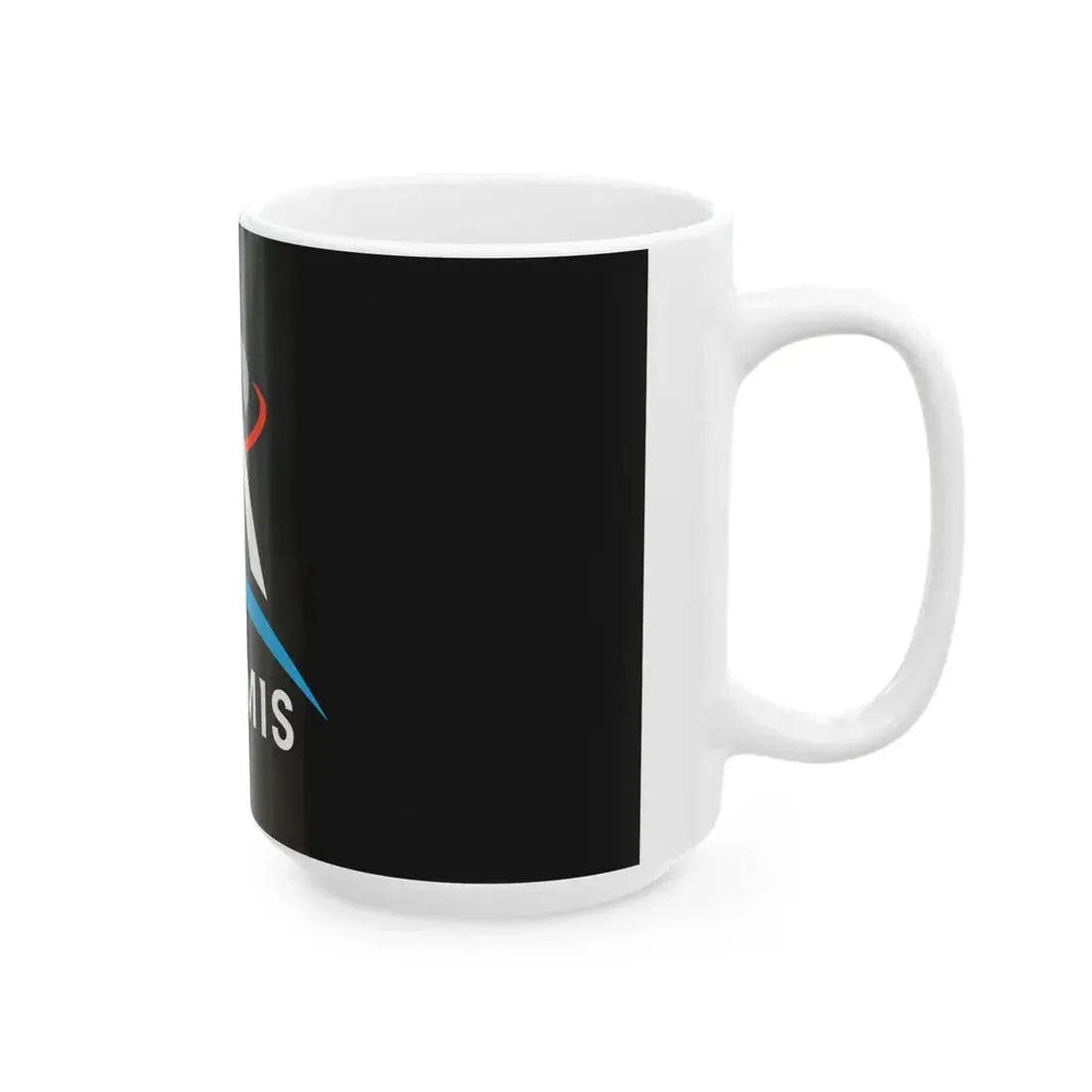 Flag of the Artemis program (United States) White Coffee Mug - Go Mug Yourself