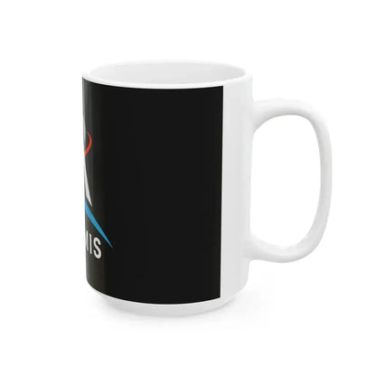 Flag of the Artemis program (United States) White Coffee Mug - Go Mug Yourself