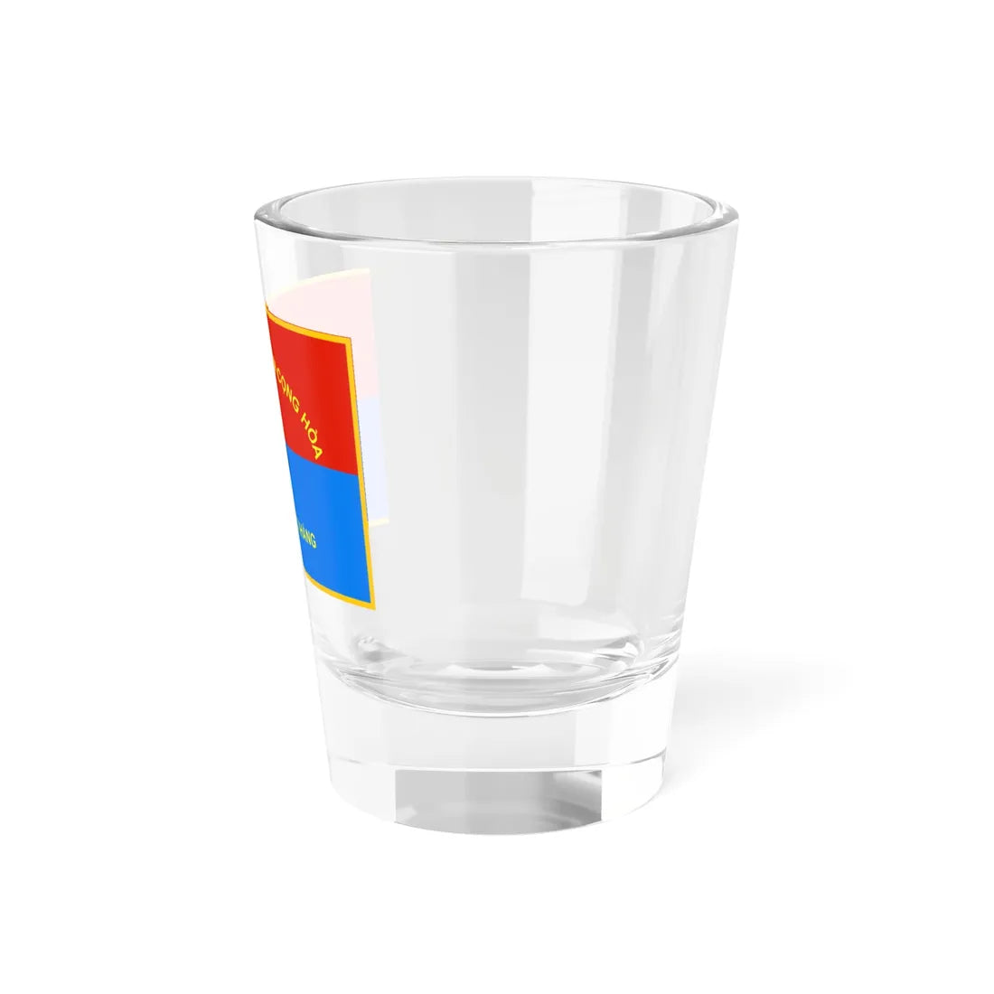 Flag of the ARVN 9th Infantry Division (Vietnam) Shot Glass 1.5oz - Go Mug Yourself