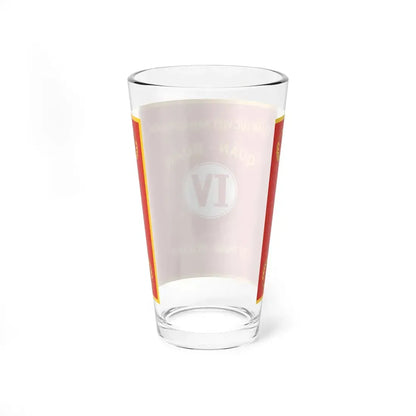 Flag of the ARVN IV Corps (Vietnam) Pint Glass 16oz - Go Mug Yourself