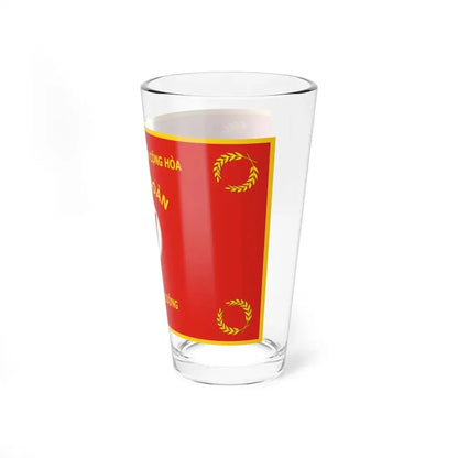 Flag of the ARVN IV Corps (Vietnam) Pint Glass 16oz - Go Mug Yourself