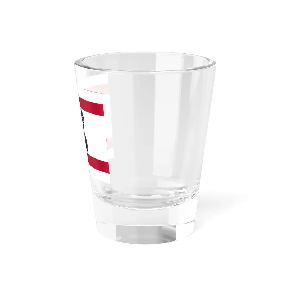 Flag of the Asano Lords of Hiroshima in Aki Province C (Japan) Shot Glass 1.5oz - Go Mug Yourself