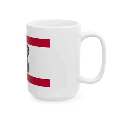 Flag of the Asano Lords of Hiroshima in Aki Province C (Japan) White Coffee Mug - Go Mug Yourself