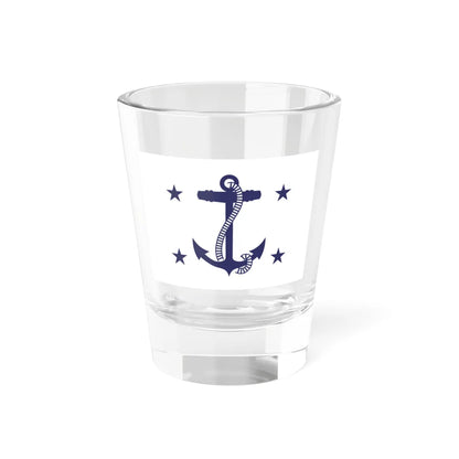 Flag of the Assistant Secretary of the Navy (United States) Shot Glass 1.5oz 1.5oz - Go Mug Yourself