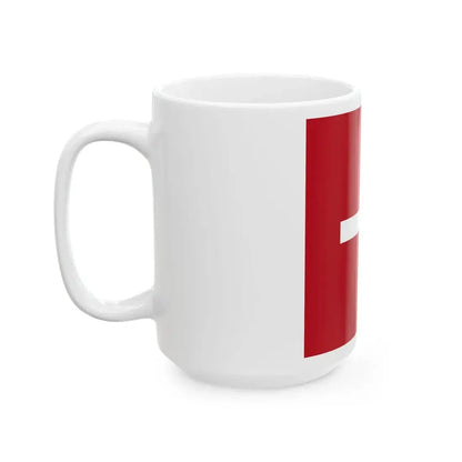 Flag of the Assyrian Volunteers (Iraq) White Coffee Mug - Go Mug Yourself