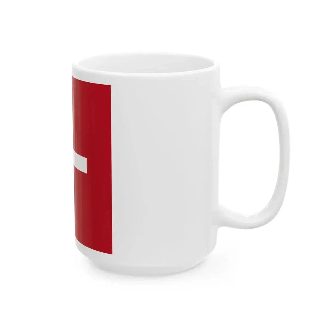 Flag of the Assyrian Volunteers (Iraq) White Coffee Mug - Go Mug Yourself