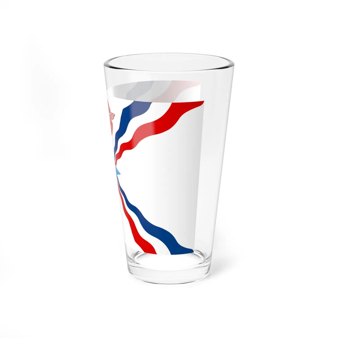 Flag of the Assyrians (Iraq) Pint Glass 16oz - Go Mug Yourself