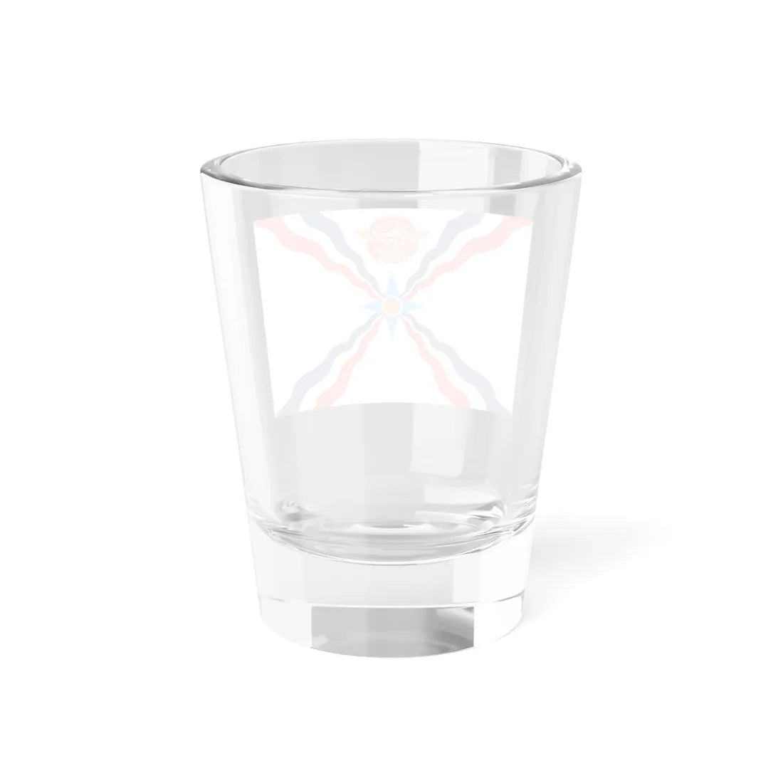 Flag of the Assyrians (Iraq) Shot Glass 1.5oz - Go Mug Yourself