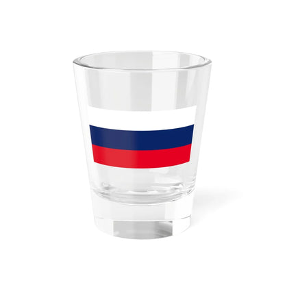 Flag of the August Putch in Russia in 1991 (Russia) Shot Glass 1.5oz 1.5oz - Go Mug Yourself