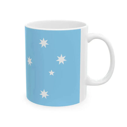 Flag of the Australian Antarctic Territory unofficial (Australia) White Coffee Mug - Go Mug Yourself