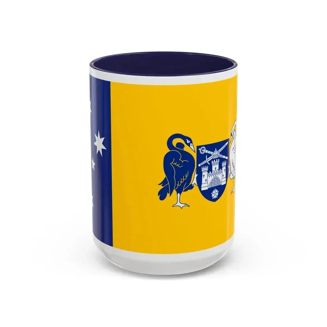 Flag of the Australian Capital Territory - Accent Coffee Mug 15oz Navy - Go Mug Yourself