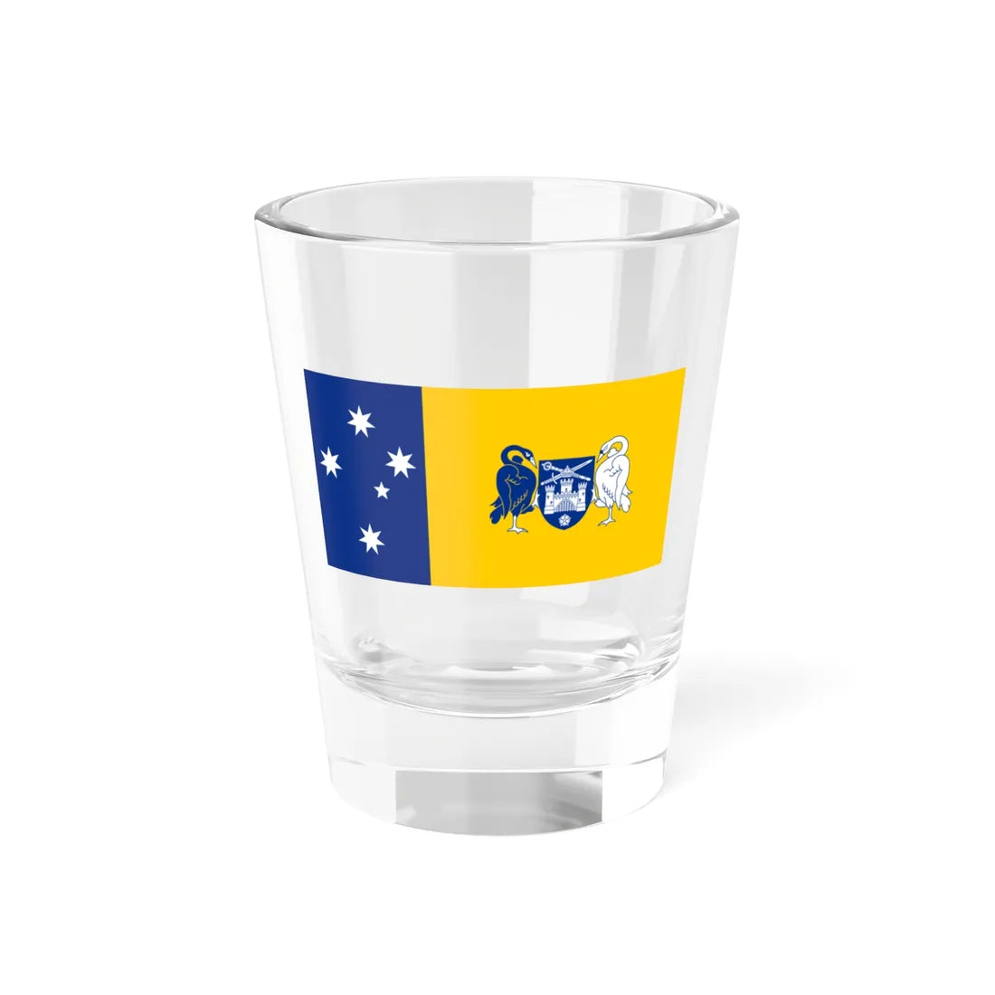 Flag of the Australian Capital Territory (Australia) Shot Glass 1.5oz 1.5oz - Go Mug Yourself