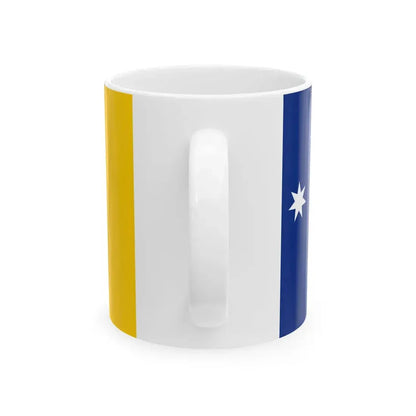 Flag of the Australian Capital Territory (Australia) White Coffee Mug - Go Mug Yourself