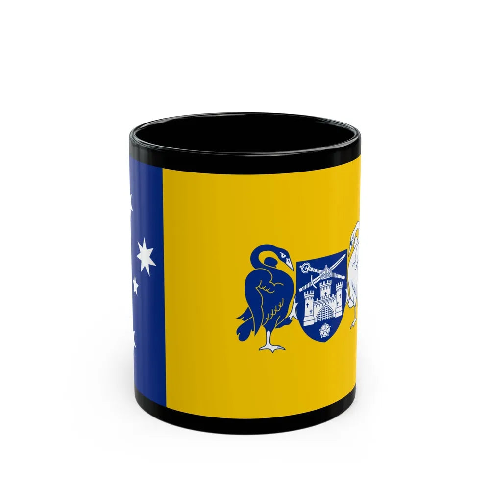 Flag of the Australian Capital Territory - Black Coffee Mug-11oz-Go Mug Yourself