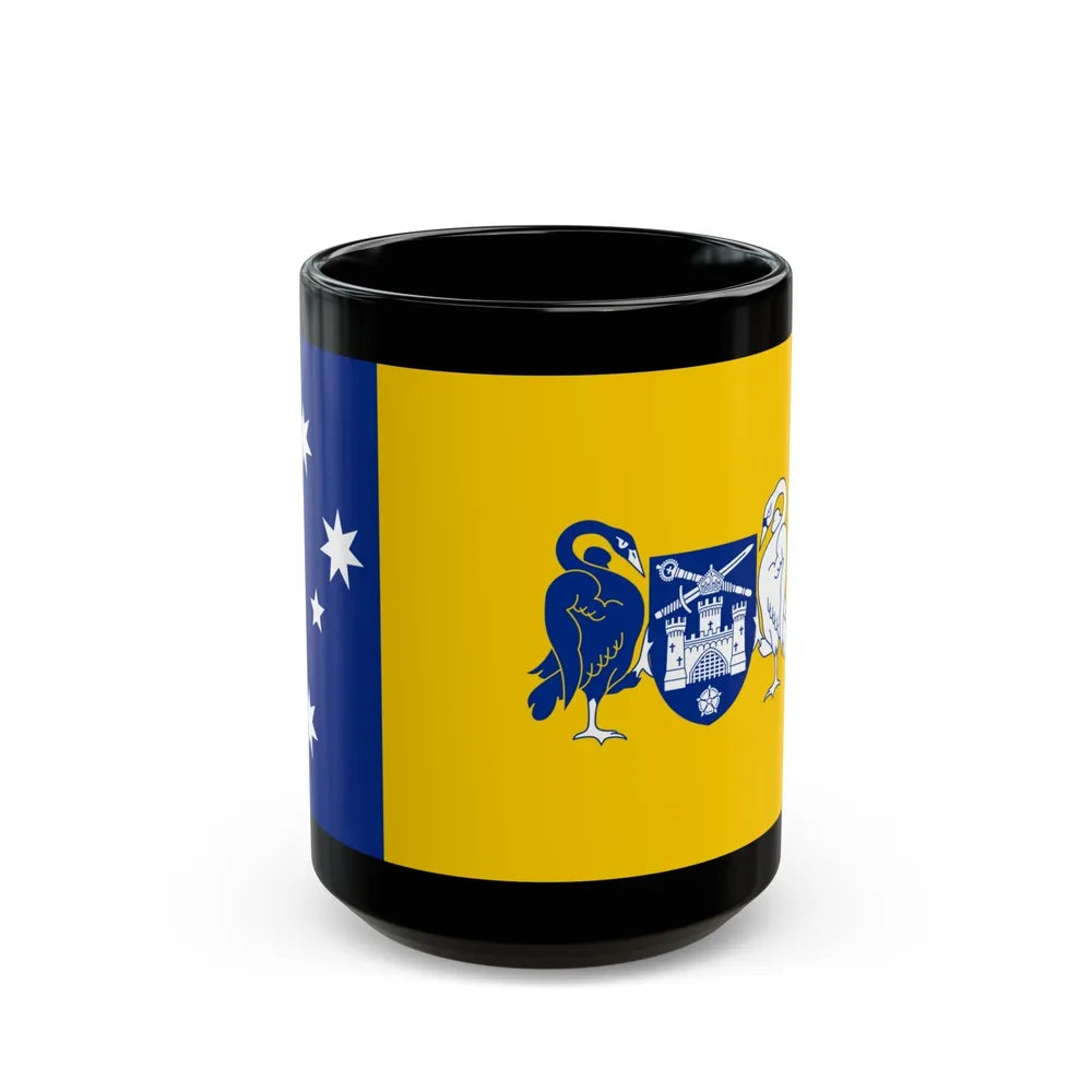 Flag of the Australian Capital Territory - Black Coffee Mug-15oz-Go Mug Yourself