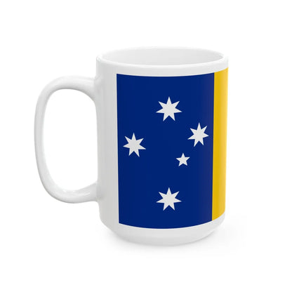 Flag of the Australian Capital Territory - White Coffee Mug-Go Mug Yourself