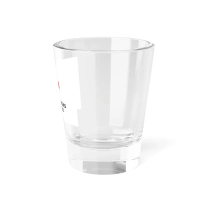 Flag of the Austrian Red Cross (Austria) Shot Glass 1.5oz - Go Mug Yourself