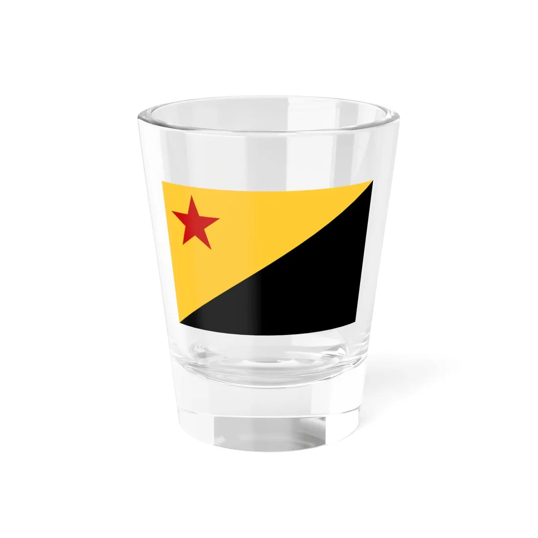 Flag of the Azanian Peoples Organisation (South Africa) Shot Glass 1.5oz 1.5oz - Go Mug Yourself
