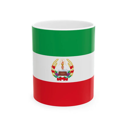 Flag of the Azerbaijan Peoples Government (Azerbaijan) White Coffee Mug 11oz - Go Mug Yourself