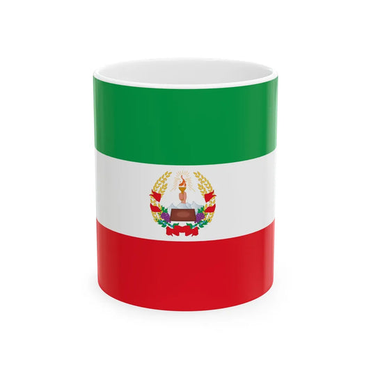 Flag of the Azerbaijan Peoples Government (Azerbaijan) White Coffee Mug 11oz - Go Mug Yourself