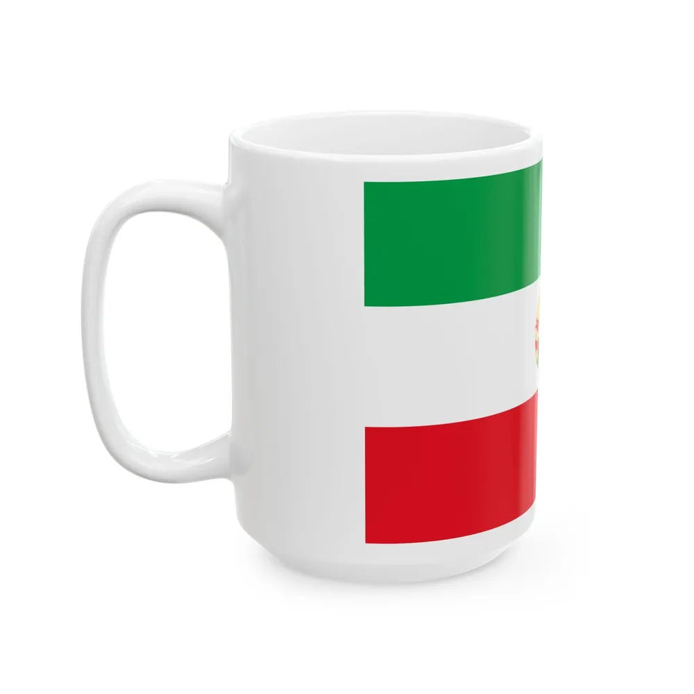Flag of the Azerbaijan Peoples Government (Azerbaijan) White Coffee Mug - Go Mug Yourself