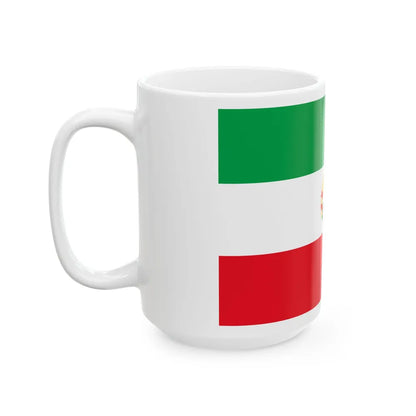 Flag of the Azerbaijan Peoples Government (Azerbaijan) White Coffee Mug - Go Mug Yourself