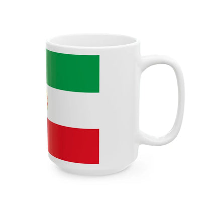 Flag of the Azerbaijan Peoples Government (Azerbaijan) White Coffee Mug - Go Mug Yourself