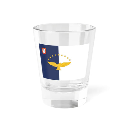 Flag of the Azores (Portugal) Shot Glass 1.5oz 1.5oz - Go Mug Yourself