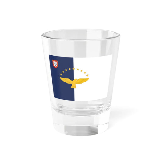 Flag of the Azores (Portugal) Shot Glass 1.5oz 1.5oz - Go Mug Yourself