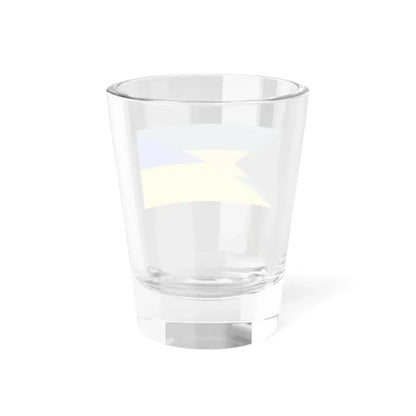 Flag of the Bahamas and Ukraine (Bahamas) Shot Glass 1.5oz - Go Mug Yourself