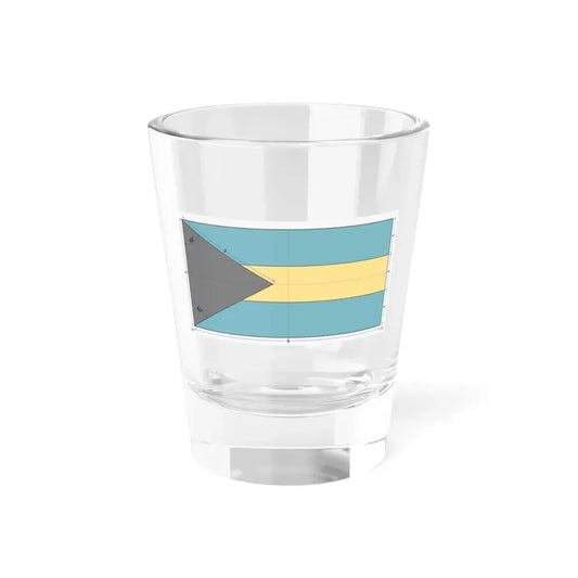 Flag of the Bahamas construction sheet (Bahamas) Shot Glass 1.5oz 1.5oz - Go Mug Yourself