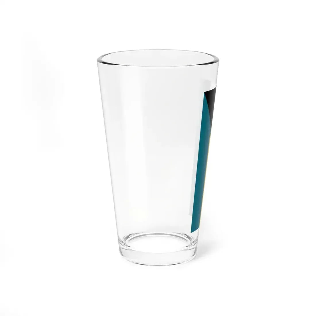 Flag of the Bahamas vertical (Bahamas) Pint Glass 16oz - Go Mug Yourself