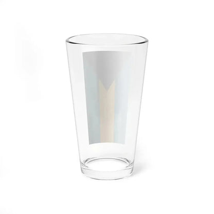 Flag of the Bahamas vertical (Bahamas) Pint Glass 16oz - Go Mug Yourself