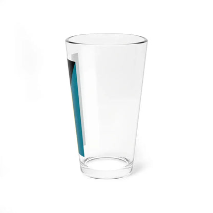 Flag of the Bahamas vertical (Bahamas) Pint Glass 16oz - Go Mug Yourself