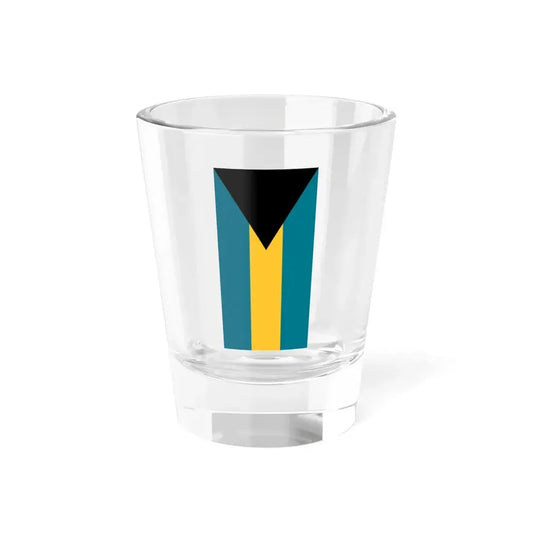 Flag of the Bahamas vertical (Bahamas) Shot Glass 1.5oz 1.5oz - Go Mug Yourself