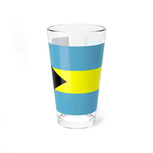 Flag of the Bahamas WFB 2000 (Bahamas) Pint Glass 16oz 16oz - Go Mug Yourself