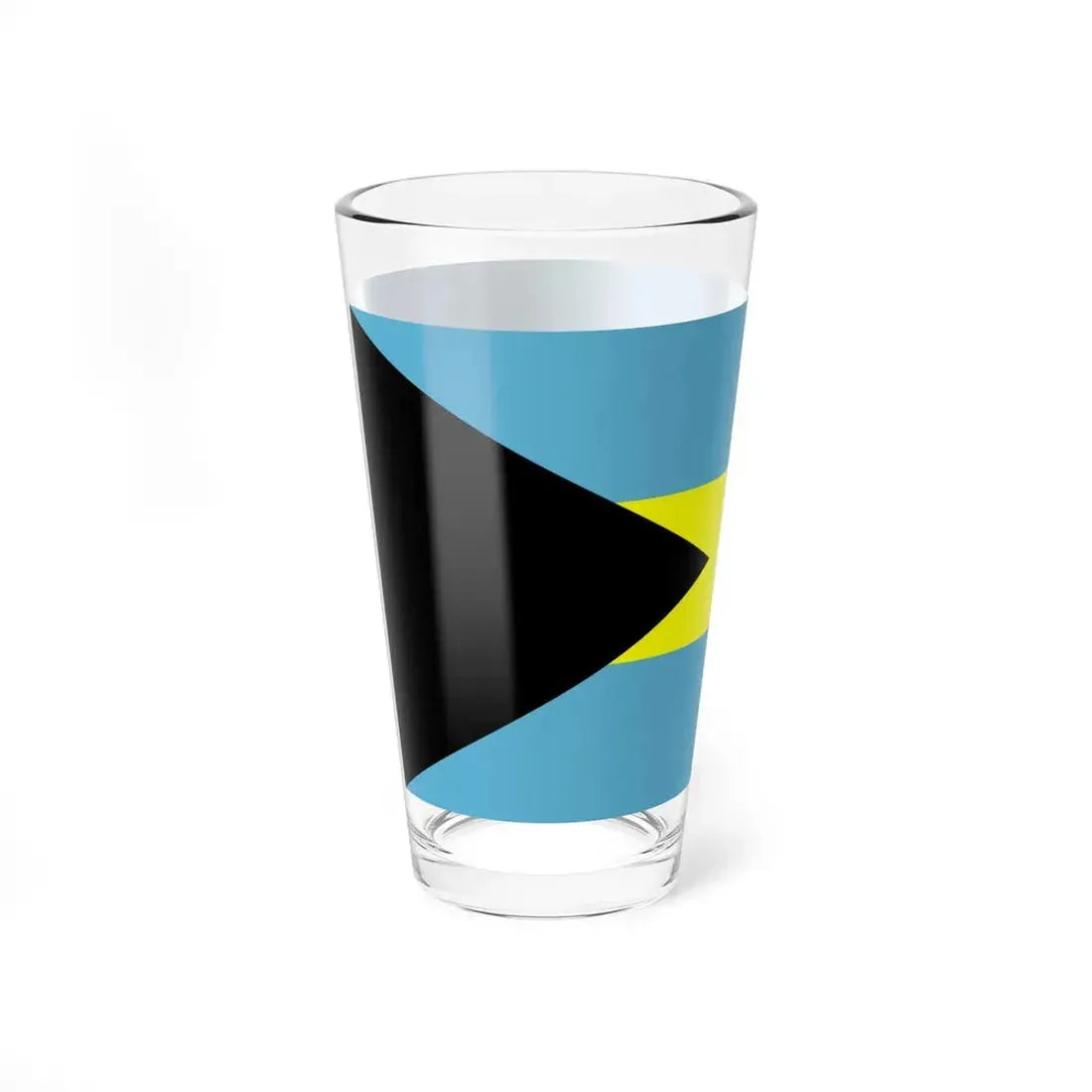 Flag of the Bahamas WFB 2000 (Bahamas) Pint Glass 16oz - Go Mug Yourself