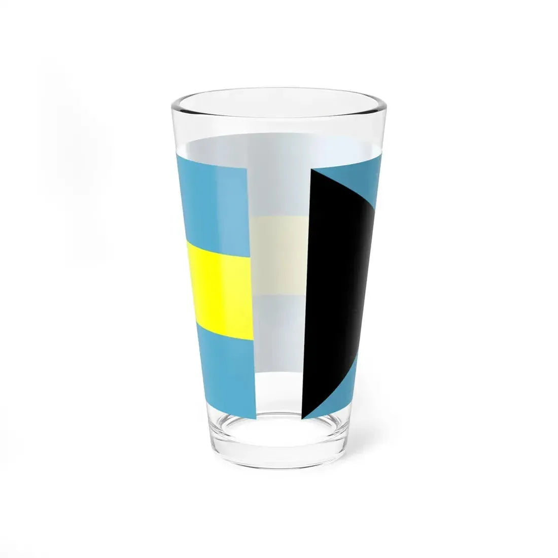 Flag of the Bahamas WFB 2000 (Bahamas) Pint Glass 16oz - Go Mug Yourself