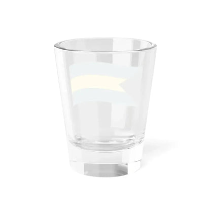 Flag of the Bahamas with waves (Bahamas) Shot Glass 1.5oz - Go Mug Yourself