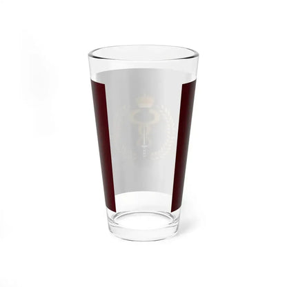 Flag of the Bahrain Defence Force Royal Medical Services (Bahrain) Pint Glass 16oz - Go Mug Yourself