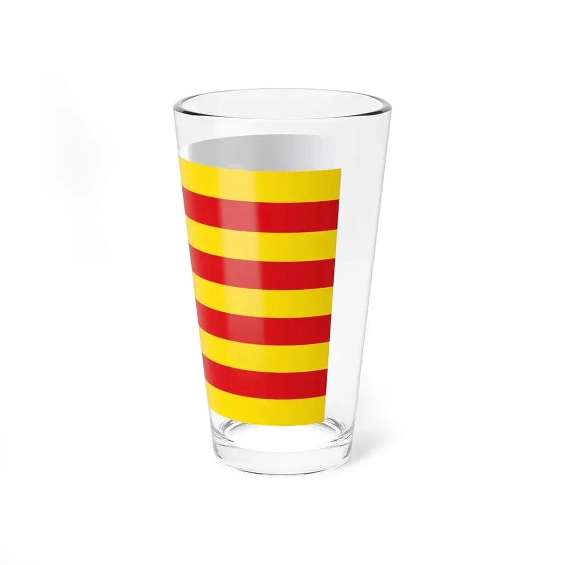 Flag of the Balearic Islands Spain - Pint Glass 16oz - Go Mug Yourself