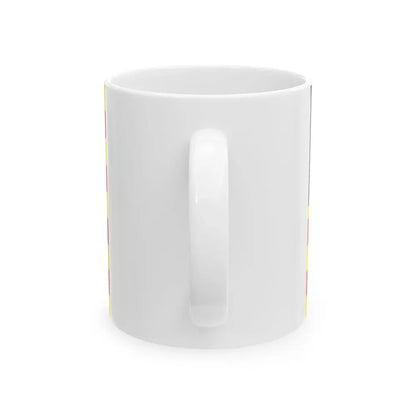 Flag of the Balearic Islands Spain - White Coffee Mug - Go Mug Yourself