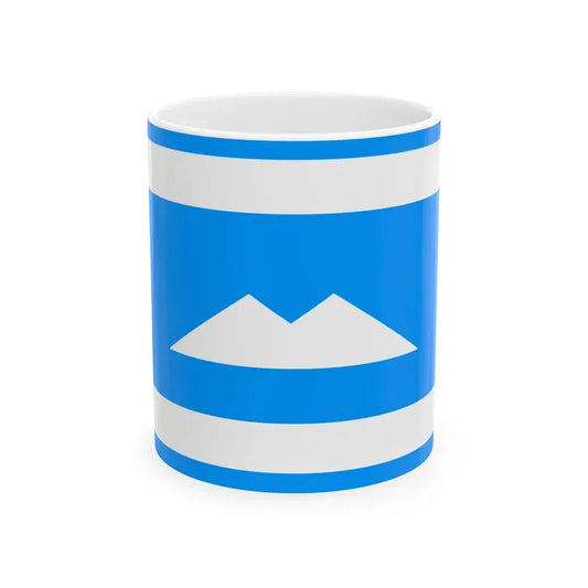 Flag of the Balkars (Russia) White Coffee Mug 11oz - Go Mug Yourself