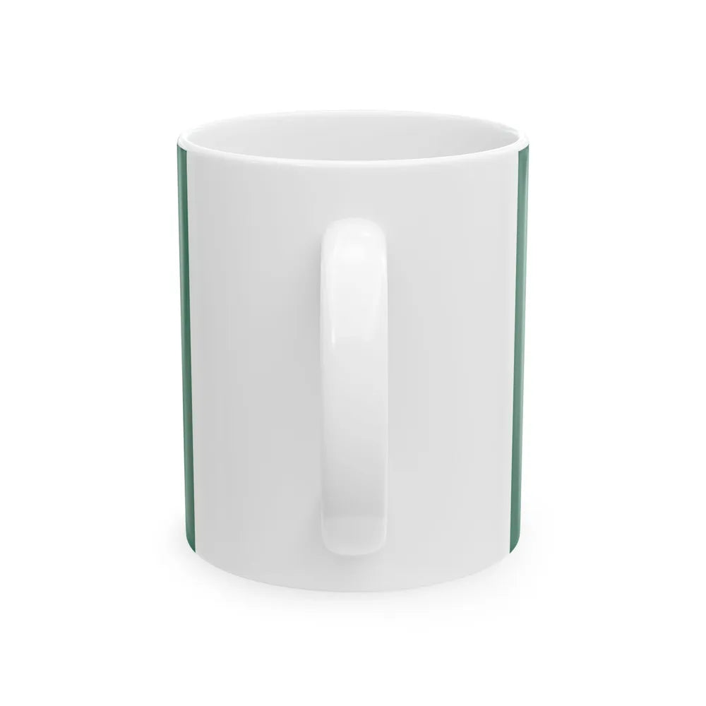 Flag of the Bangladesh Army (Bangladesh) White Coffee Mug - Go Mug Yourself