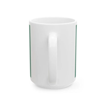 Flag of the Bangladesh Army (Bangladesh) White Coffee Mug - Go Mug Yourself