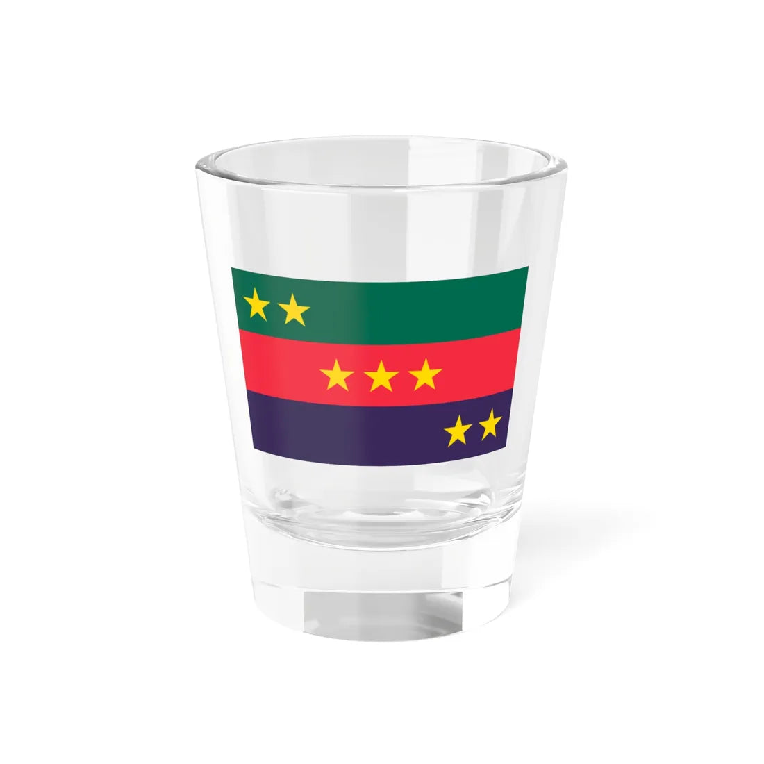 Flag of the Bangladesh Congress (Bangladesh) Shot Glass 1.5oz 1.5oz - Go Mug Yourself