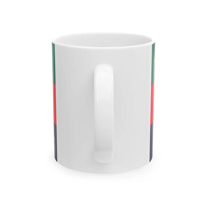 Flag of the Bangladesh Congress (Bangladesh) White Coffee Mug - Go Mug Yourself