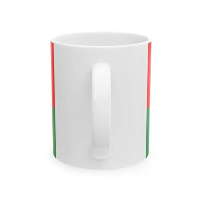 Flag of the Bangladesh Nationalist Party (Bangladesh) White Coffee Mug - Go Mug Yourself
